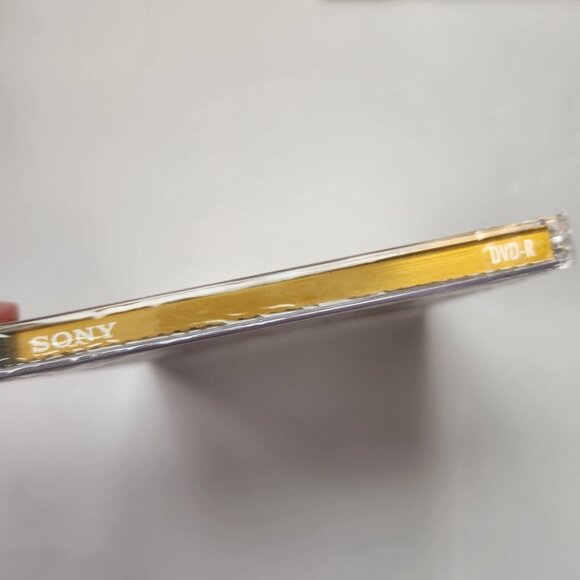 Sony DVD-R 4.7GB 120 Min 1x-4x Speed Compatible Single Pack New Sealed - Picture 6 of 6